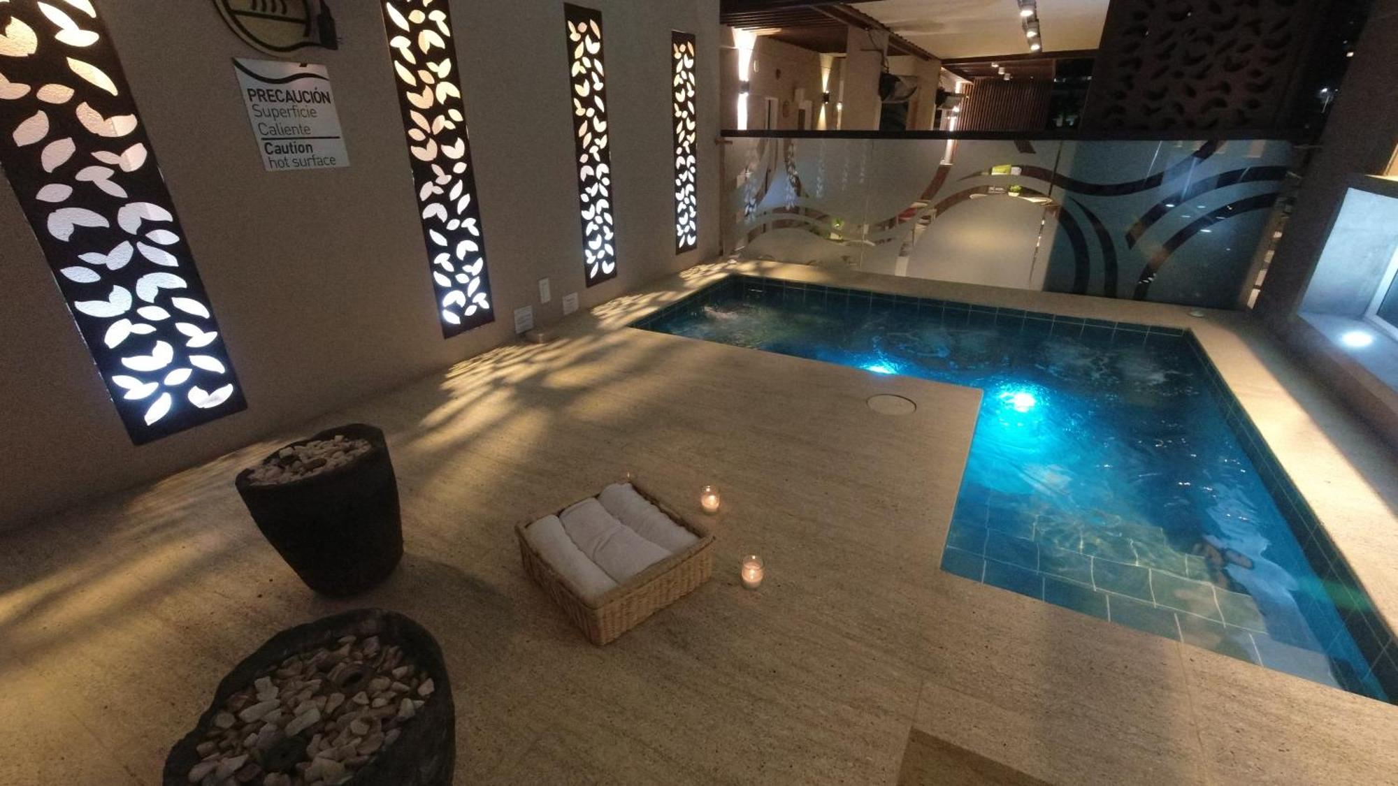 Quo Quality Hotel Манисалес Экстерьер фото The pool at the spa